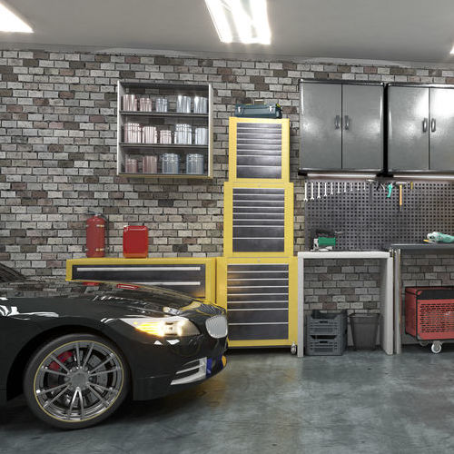 A Custom-Designed Garage.