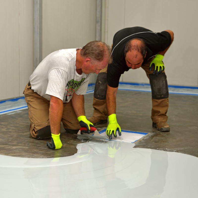 Epoxy application