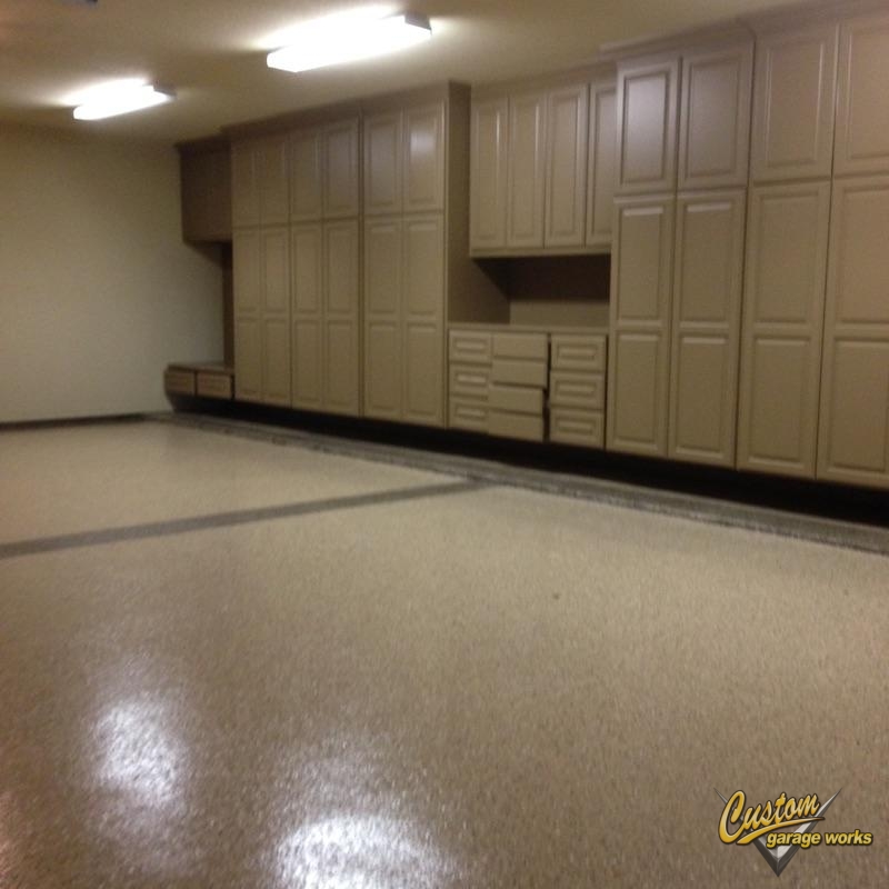 Dallas Area Garage Flooring Cabinets