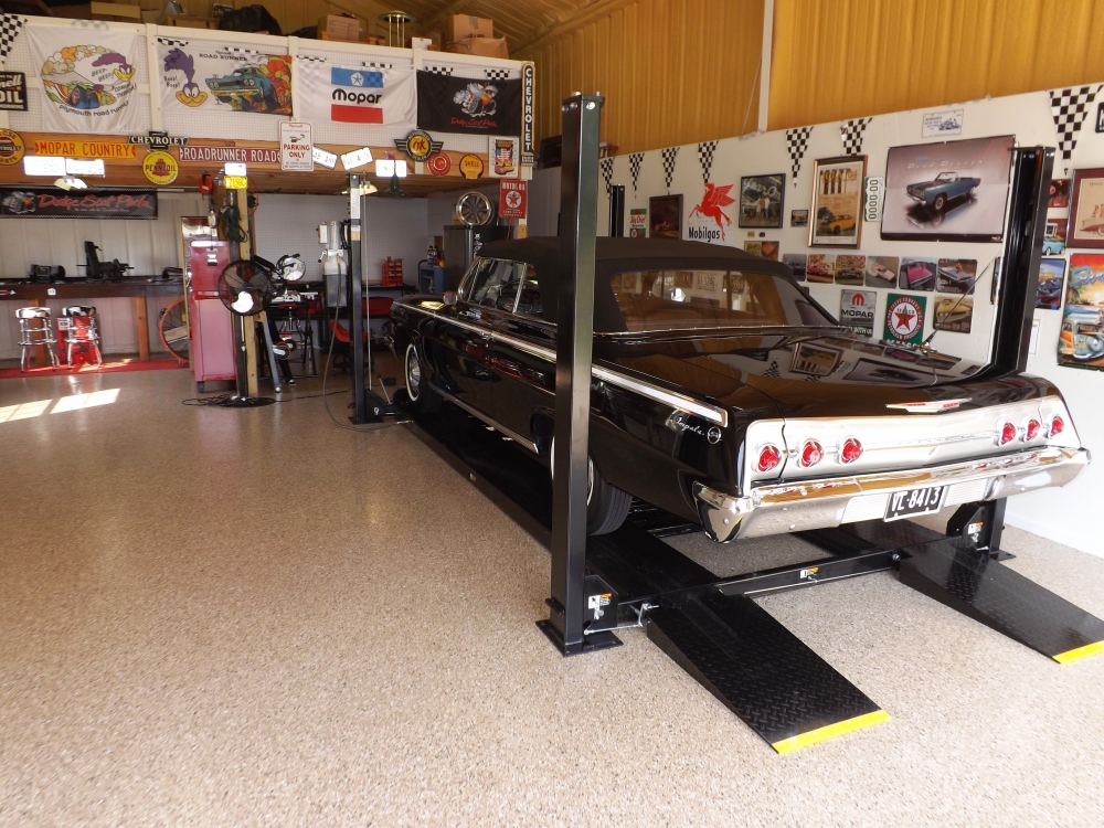 Garage Car Lifts Installed By Custom Garage Works In Fort Worth, TX