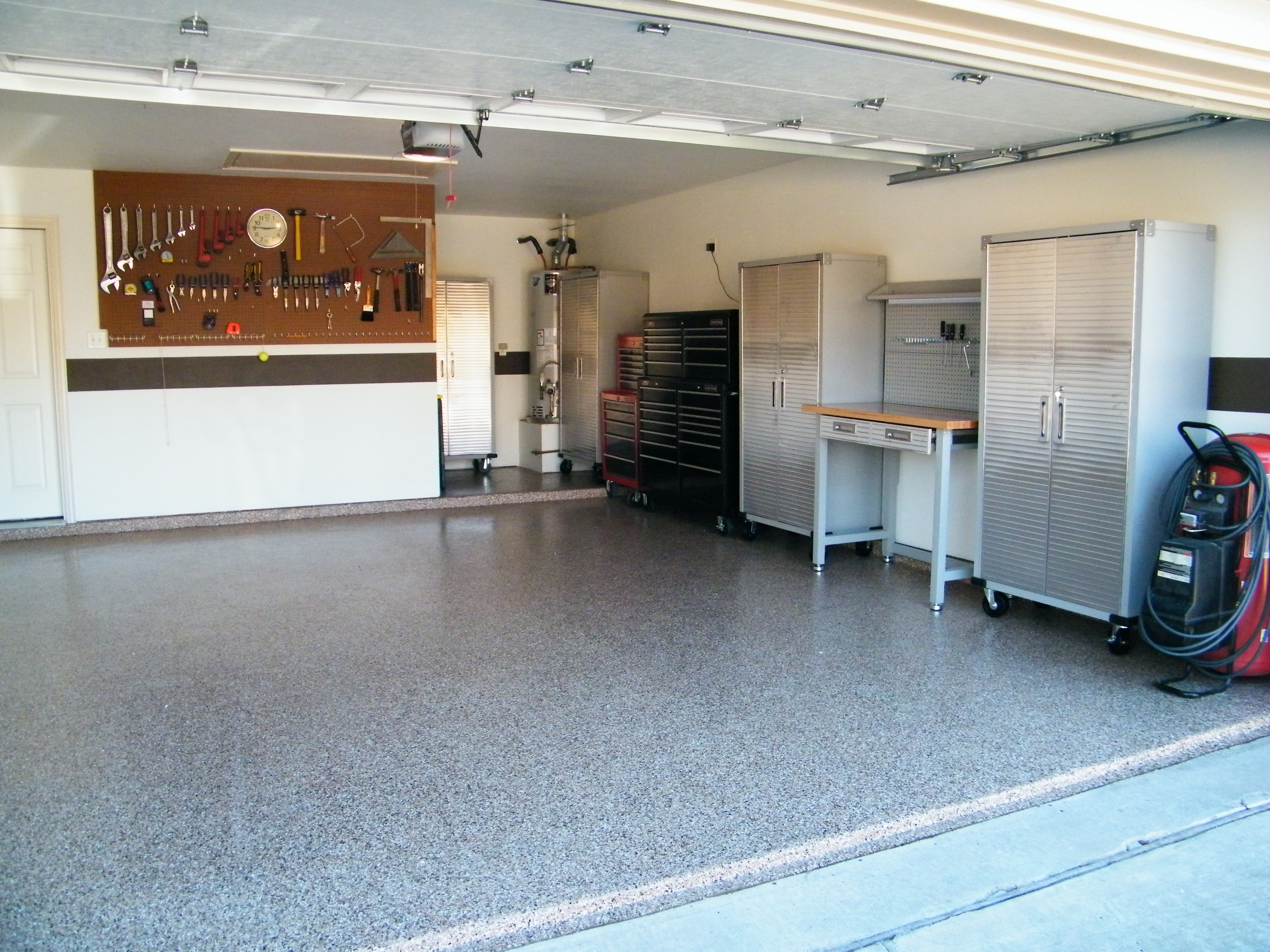 Completed Garage By Custom Garage Works In Dallas, TX