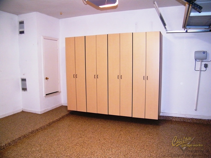 Completed Garage By Custom Garage Works In Dallas, TX