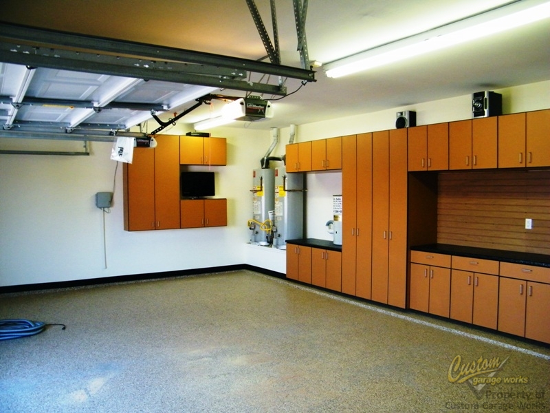 Completed Garage By Custom Garage Works In Dallas, TX