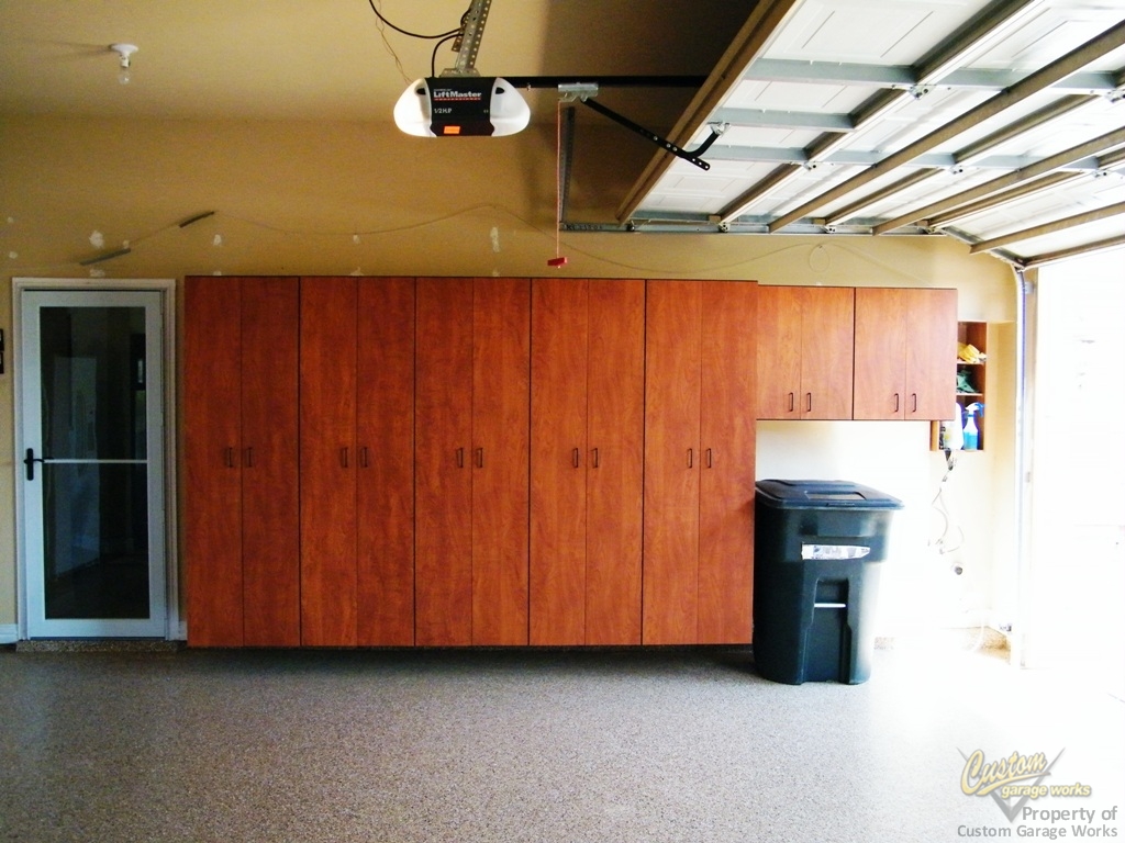 Completed Garage By Custom Garage Works In Dallas, TX