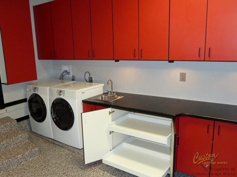 Completed Garage By Custom Garage Works In Dallas, TX