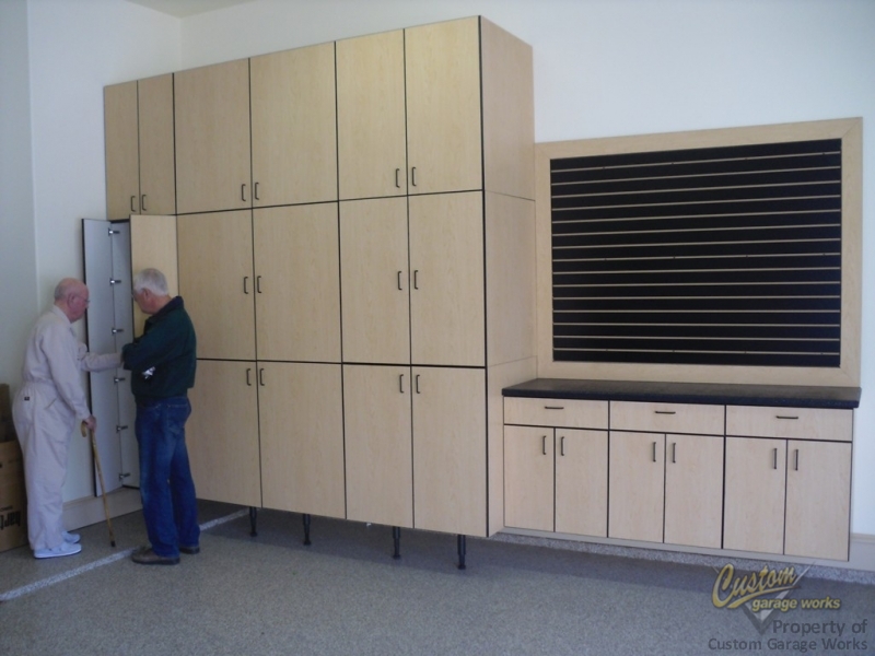 Completed Garage By Custom Garage Works In Dallas, TX