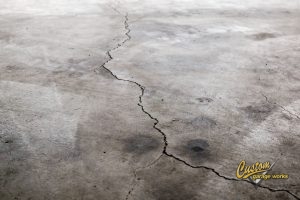 Garage Floor Cracks